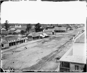 Macquarie Street, centre section, looking south, (taken...