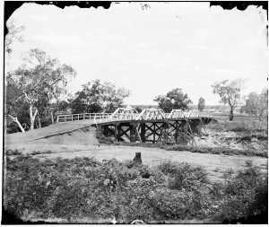 The Oxley Bridge, known as the White Bridge, Macquarie ...