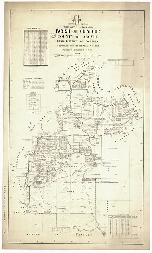 [Parish of Guinecor, County of Argyle] [cartographic ma...