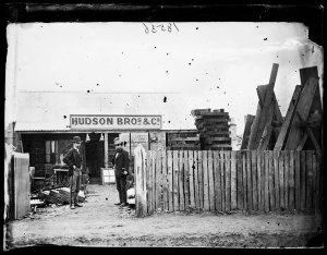 Hudson Bros. & Co. hardware store and timberyard, Hill ...