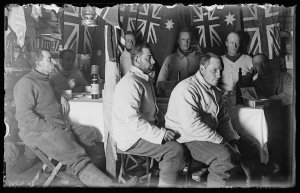 P021: West Base Party at Midwinter's Day dinner. The Gr...