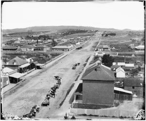 William Street, Bathurst, part of panorama looking sout...
