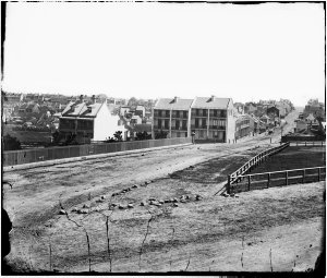 Panorama of Moore Park, showing Fitzroy Street, Surry H...
