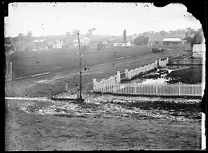 View across Robertson Park, looking southeast, Orange
