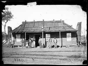 Matthew McDonald's Miner's Home Hotel and office of Don...