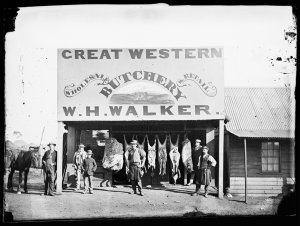 W.H. Walker's Great Western Butchery, Herbert Street, G...