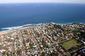 Aerial photographs of Merewether, New South Wales, 2 Ap...