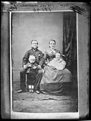 Charles Wardman, his wife Ellen (nee Elliott), their so...
