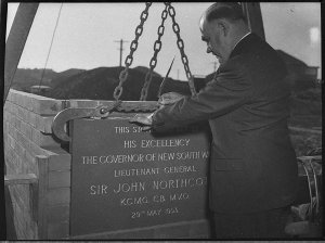 Governor of NSW, Lieutenant-General Sir John Northcott,...