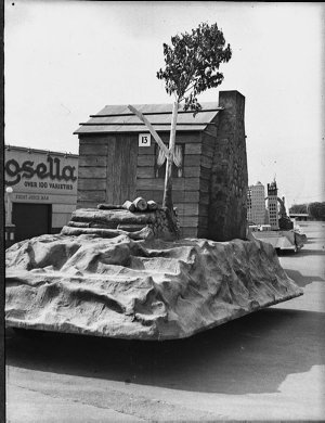 150th Anniversary celebration floats at Showground