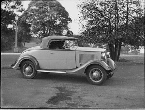 1934 ASX Light Six (14 hp) Vauxhall roadster car, body ...