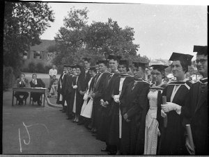 Newcastle University College graduation. Some of the B....