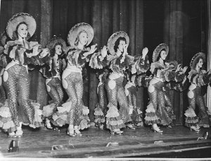 Opening night, "Hollywood Hotel" revue (taken for Fulle...