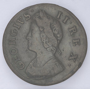 Item 0743: Farthing, Young Bust, 1739