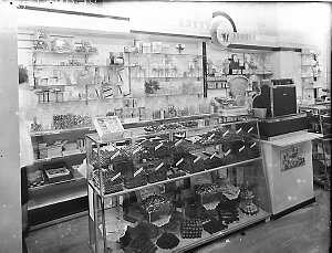 Interior, Betty Brown's Candy Shoppe