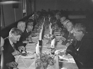 Salvation Army Old Men's Home, Christmas party