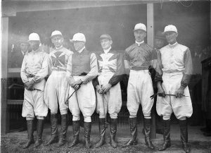 Group of the six 'Cup' jockeys