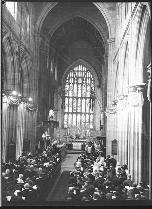Coronation service, St Andrew's Cathedral