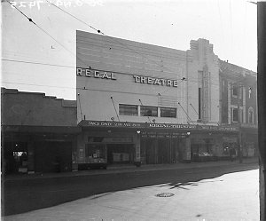 Exterior of Regal Theatre, Bondi Junction; "Last Outpos...