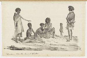 Native blacks, New South Wales / Augustus Earle