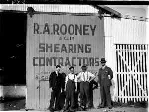 R.A. Rooney, shearing contractors (head office: Spring ...