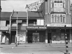 Penfolds Wines shop, also Finch (tailor), University Ca...