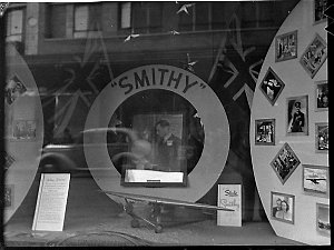 Smithy advertised in Horderns windows