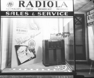 AWA Radiola cabinet radios