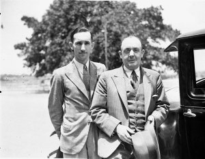 The two Speedway Royal promoters, Frank Arthur and Bill...
