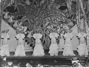 Opening night, "Hollywood Hotel" revue (taken for Fulle...