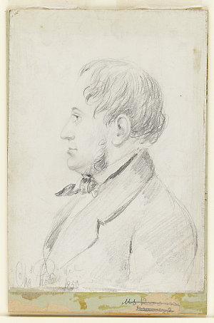 [Portrait of an unidentified man] / Charles Rodius