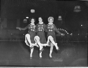 Roller skaters at the Palladium