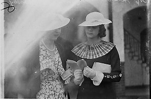 Fashions: Miss Helen Thompson and Mrs Nancy Throsby