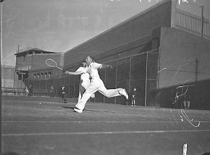 Men's doubles, City of Sydney tennis; Don Feruson and D...