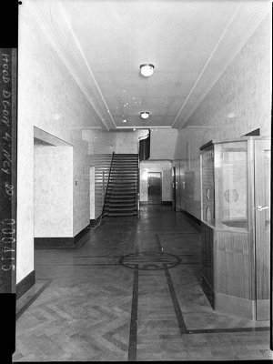 Entrance hall and box office, Ashfield Town Hall