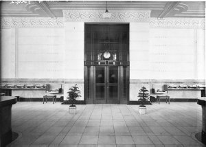 Doors to the banking chamber, Commonwealth Trading Bank