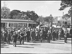 Smash between tram and lorry