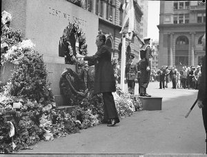 Armistice Day at the Cenotaph