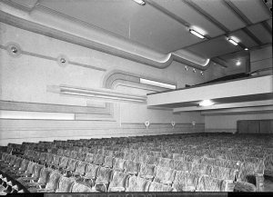 Kings Theatre at Marrickville. Oblique view of dress ci...