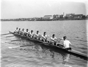 Kings School eight oar crew