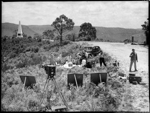 Film "A Nation is built", directed by Frank Hurley for ...
