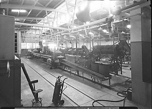 Interior of Cahills new factory