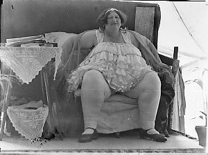 The Fat Lady, Royal Easter Show, 1935