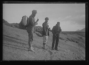 Q077: Sawyer, Sandell and Hamilton taken near the Wirel...