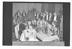 Duly and Hansford's (motor accesory makers) staff ball,...