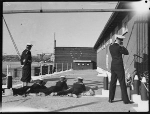 Navy League cadets at Sydney Training Depot, taken for ...
