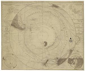 Süd-Polar-Karte [cartographic material] / von A. Peter...