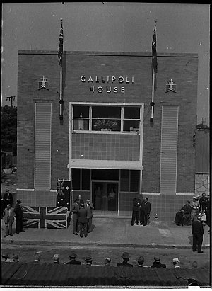 Opening of Gallipoli House, Hamilton, by Lieutenant-Gen...