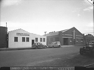 Green Loch & Co, plate printers, next door to foundry (...