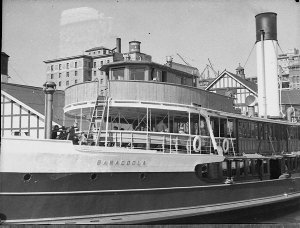 Manly ferry Baragoola (taken for G.E. Crane Ltd)